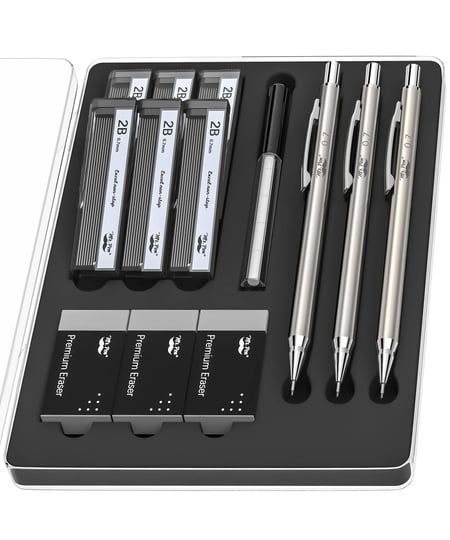 mr-pen-metal-mechanical-pencil-set-0-7mm-3-pack-0-7-mechanical-pencils-mechanical-pencil-7-sketching-1
