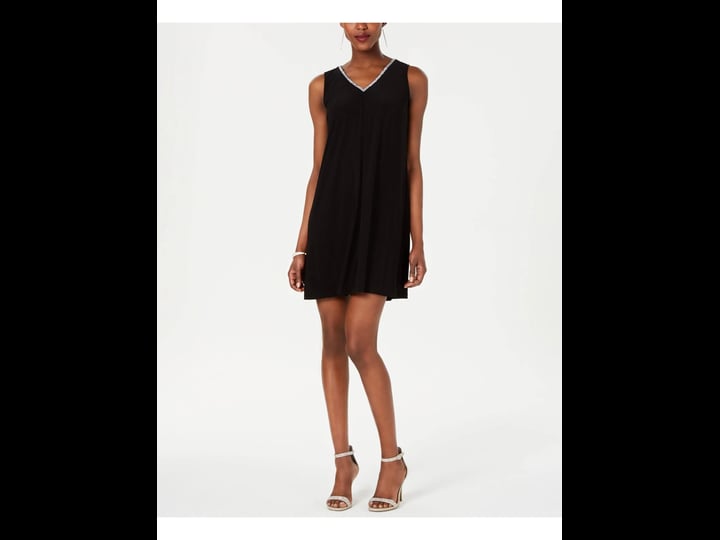 msk-womens-petites-rhinestone-slit-back-cocktail-dress-black-pm-1