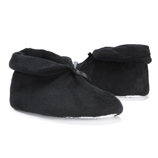 muk-luks-bootie-slipper-womens-black-1