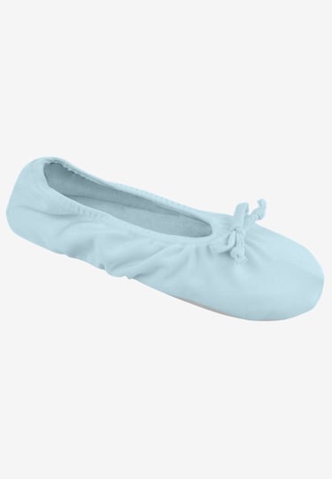 muk-luks-slippers-womens-softones-stretch-ballerina-blue-s-5-7