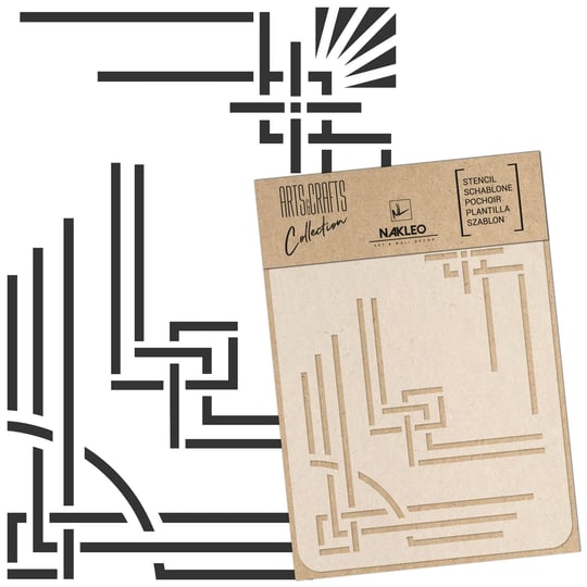 nakleo-diy-reusable-plastic-stencil-art-deco-frames-borders-1-art-craft-wall-painting-pattern-templa-1
