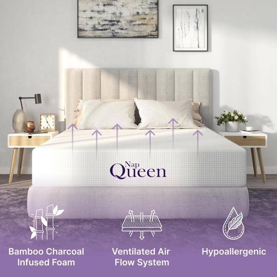 napqueen-margaret-10-inch-charcoal-memory-foam-mattress-twin-w-antimicrobial-cover-1