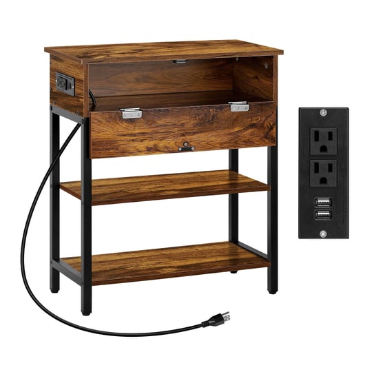 narrow-end-table-with-charging-station-sofa-side-table-with-storage-shelf-power-outlets-usb-ports-sm-1