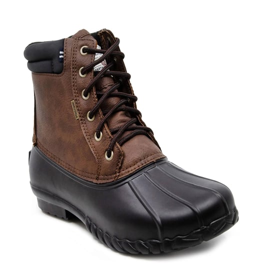 nautica-channing-duck-boot-mens-dark-brown-black-size-11-boots-duck-1