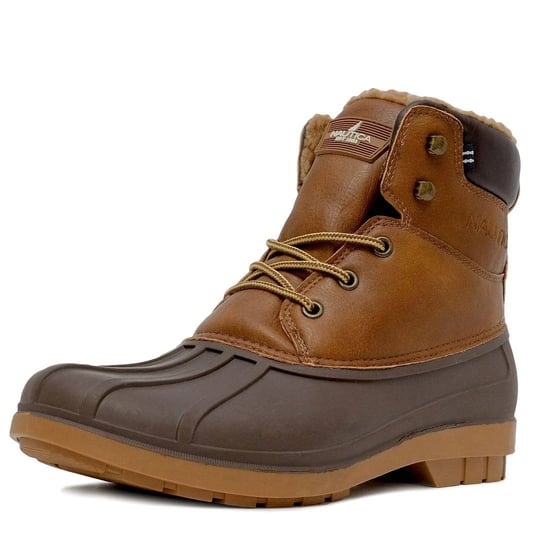 nautica-dazo-duck-boot-mens-cognac-size-7-boots-duck-lace-up-winter-1