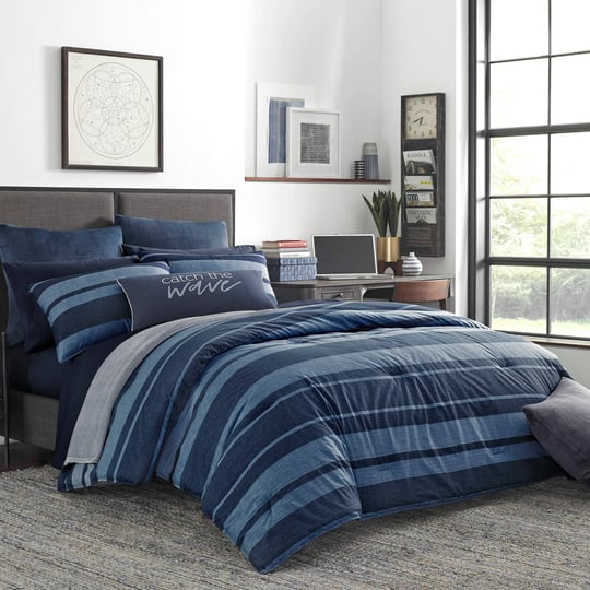 nautica-longpoint-full-queen-comforter-set-navy-1
