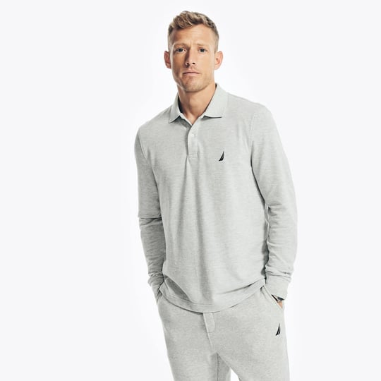 nautica-mens-classic-fit-long-sleeve-polo-grey-heather-xxl-shop-spring-styles-1