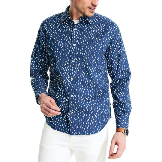 nautica-mens-print-classic-fit-button-down-shirt-blue-s-1