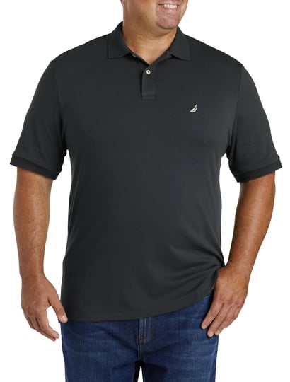 nautica-mens-shirt-black-size-2xlt-two-button-short-sleeve-polo-rugby-1