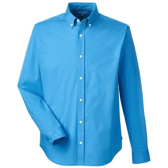 nautica-n17170-mens-staysail-shirt-azure-blue-m-1