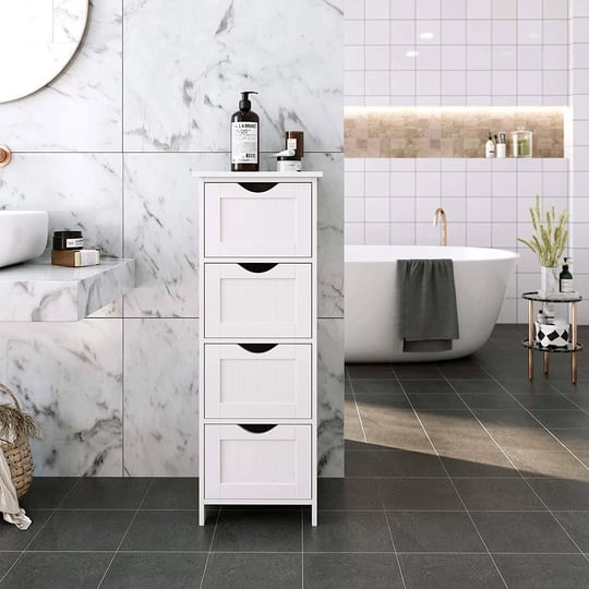 nestfair-11-8-in-w-space-saver-bathroom-storage-cabinet-in-white-1