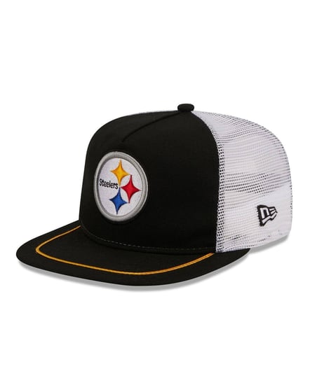 new-era-mens-black-white-pittsburgh-steelers-original-classic-golfer-snapback-hat-black-white-1