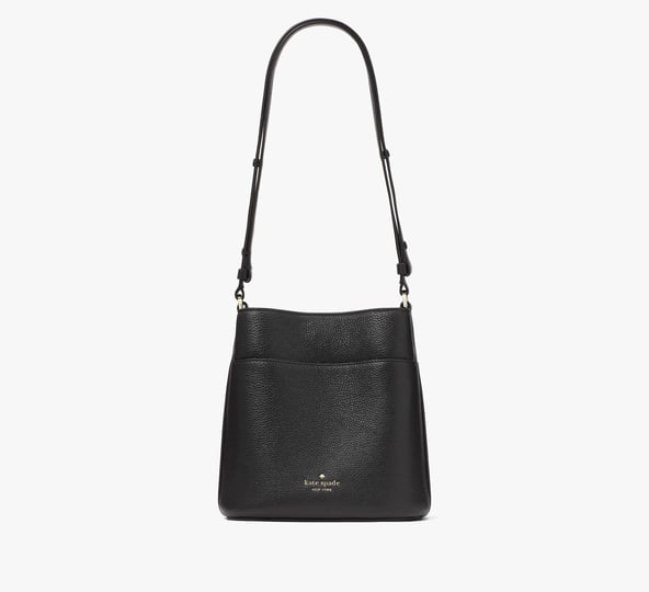 new-kate-spade-leila-small-bucket-bag-pebbled-leather-black-1