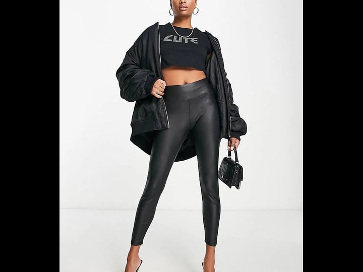new-look-petite-wet-look-legging-in-black-1