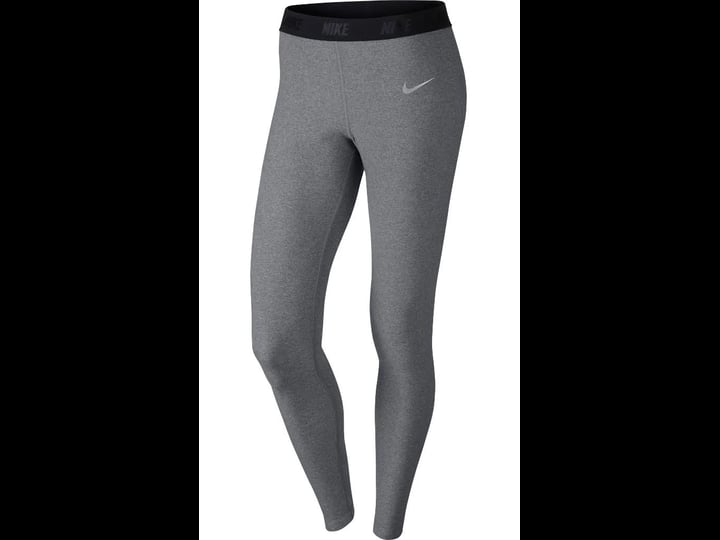 new-nike-ladies-carbon-heather-black-golf-tights-yoga-pants-size-large-1