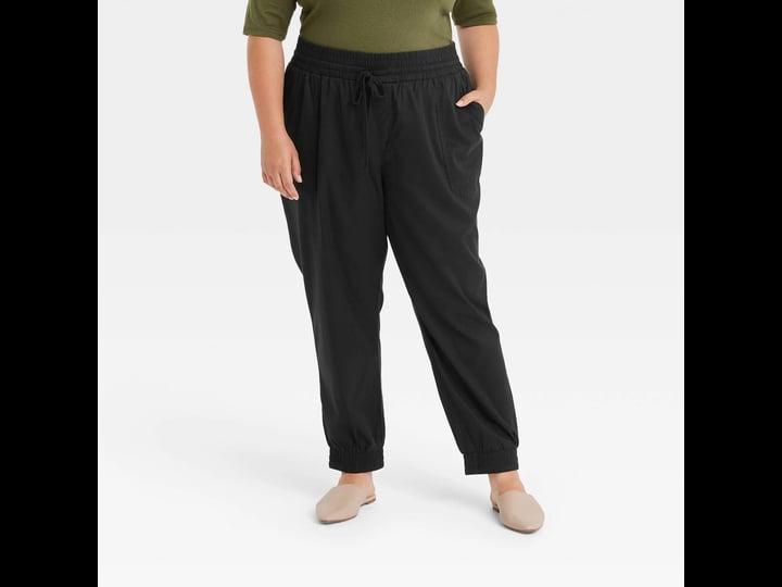 new-womens-high-rise-woven-ankle-jogger-pants-a-new-day-black-3x-1