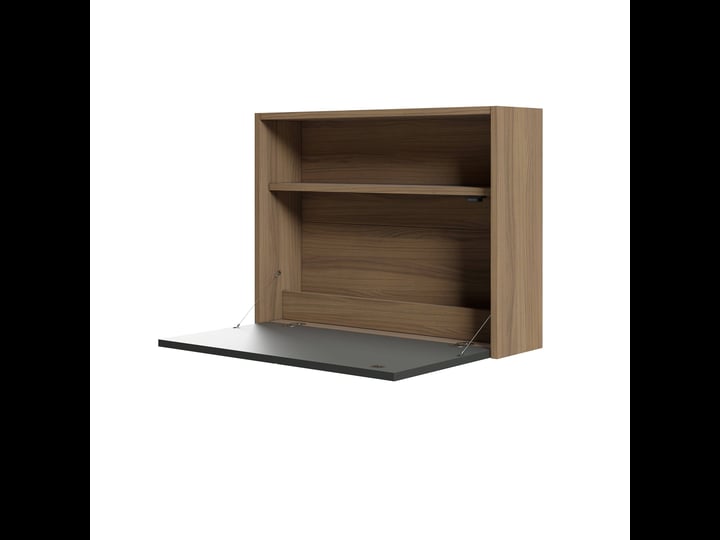 nexera-352457-slim-secretary-desk-nutmeg-and-charcoal-grey-1