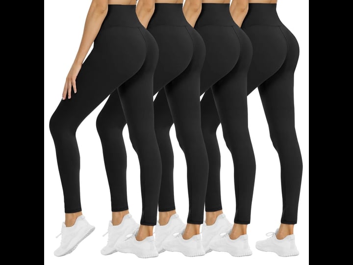 nexiepoch-4-pack-leggings-for-women-high-waisted-tummy-control-soft-no-see-through-black-yoga-pants--1