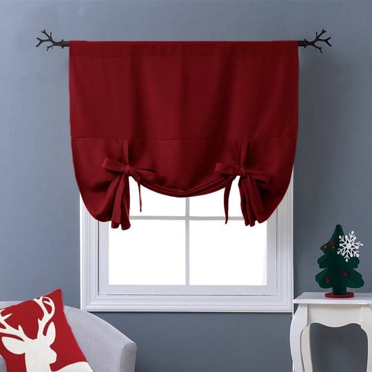 nicetown-burgundy-red-tie-up-shade-curtain-window-treatment-balloon-valance-drape-for-kitchen-window-1