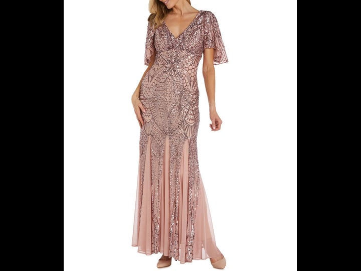 nightway-long-sequin-gown-with-flutter-sleeves-and-godet-insets-mauve-5