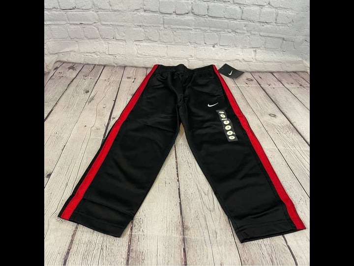 nike-bottoms-nike-black-and-red-striped-athletic-pants-color-black-red-size-4b-aud2014s-closet-1