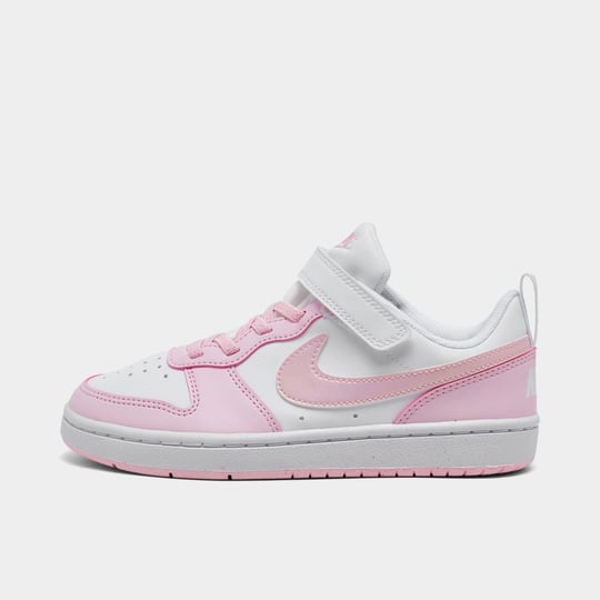 nike-court-borough-low-recraft-white-pink-foam-preschool-girls-shoes-size-1-5-elastic-1