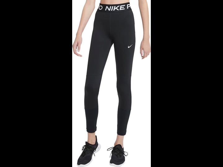 nike-girls-pro-leggings-black-white-1