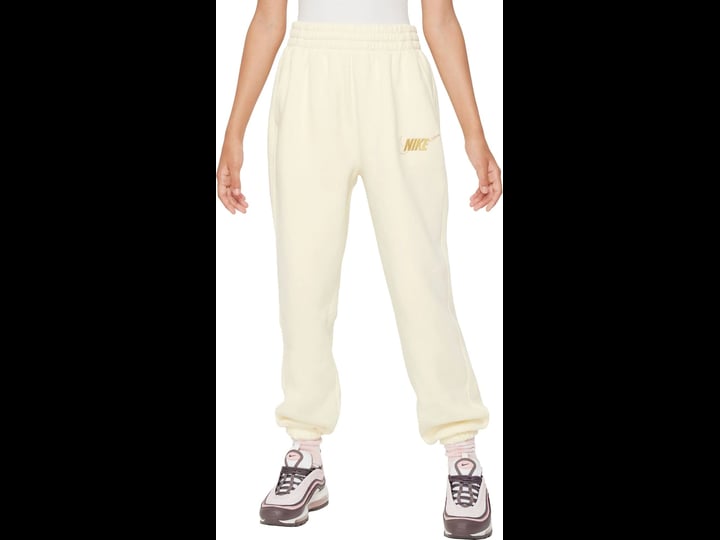 nike-girls-sportswear-club-fleece-loose-pants-xl-coconut-milk-1