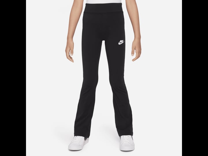 nike-girls-sportswear-favorites-flared-leggings-small-black-1