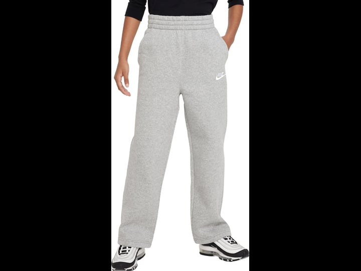 nike-kids-sportswear-club-fleece-wide-leg-pants-in-dark-grey-heather-grey-white-1