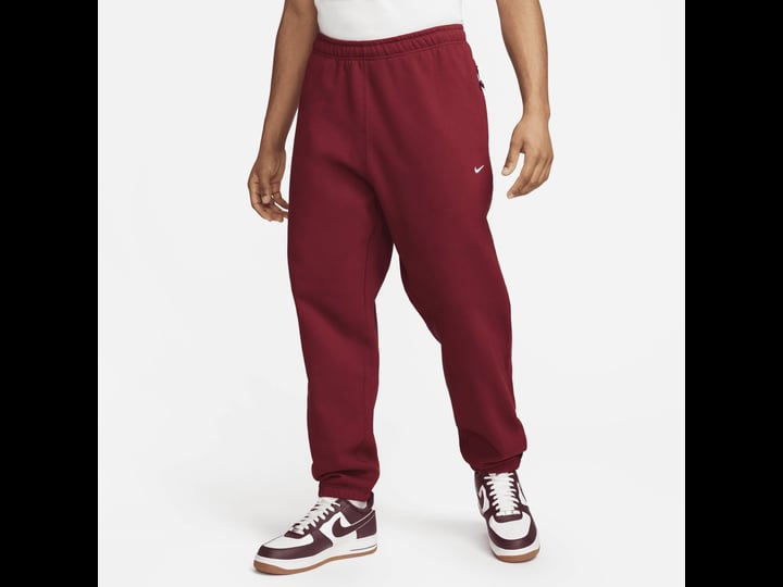 nike-mens-solo-swoosh-fleece-pants-in-red-size-large-dx1364-678