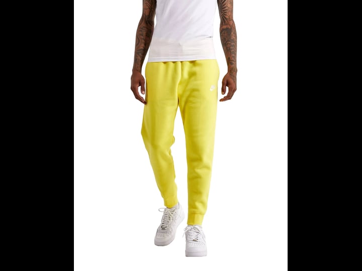 nike-mens-sportswear-club-fleece-joggers-medium-yellow-strike-1