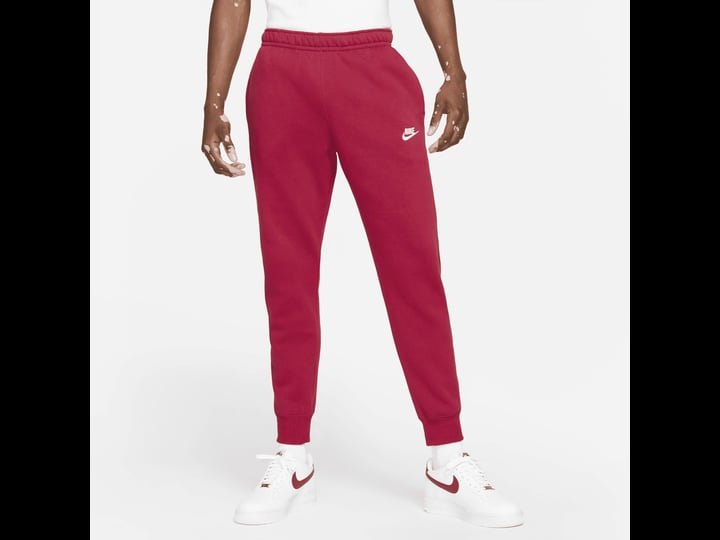 nike-mens-sportswear-club-fleece-joggers-xl-pomegranate-1