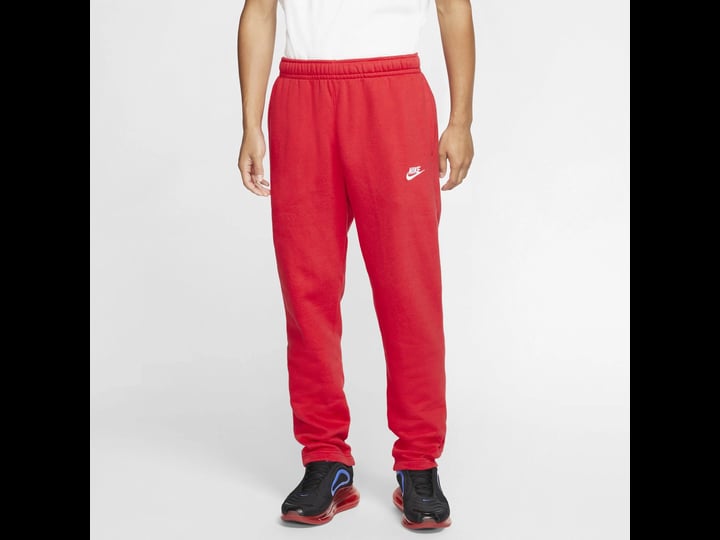 nike-mens-sportswear-club-fleece-pant-red-small-1