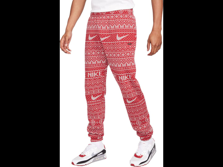 nike-mens-sportswear-club-holiday-pants-small-gym-red-1
