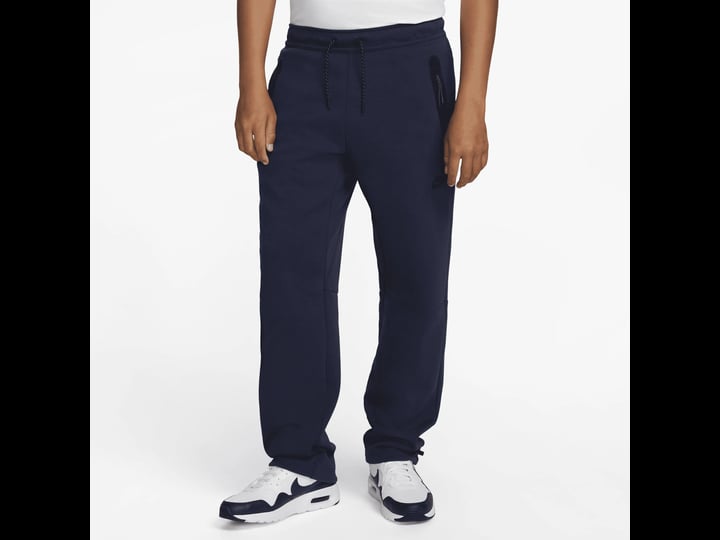 nike-mens-sportswear-tech-fleece-straight-leg-pants-in-blue-midnight-navy-size-small-cotton-polyeste-1