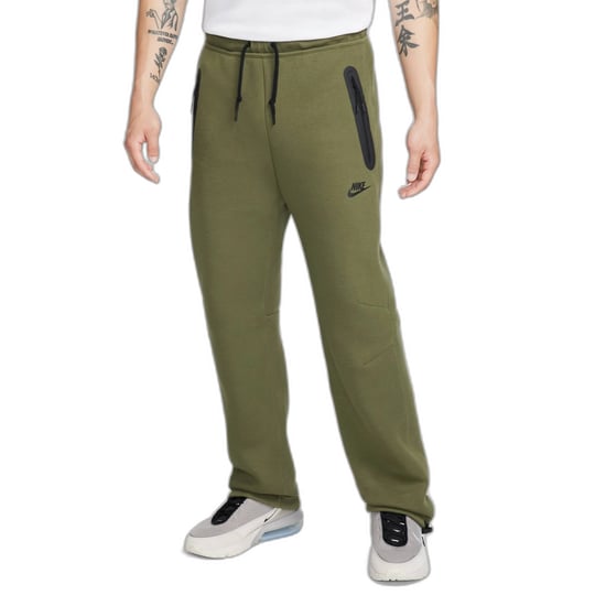 nike-mens-tech-fleece-open-hem-pants-medium-medium-olive-1