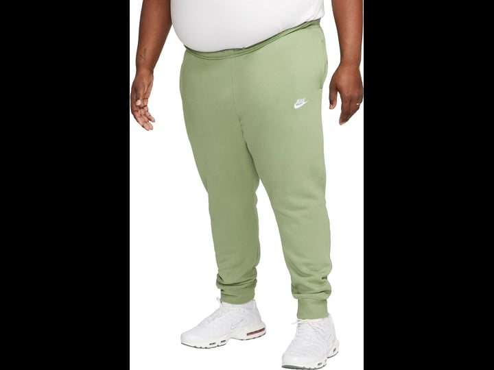 nike-oil-green-white-sportswear-club-fleece-joggers-1
