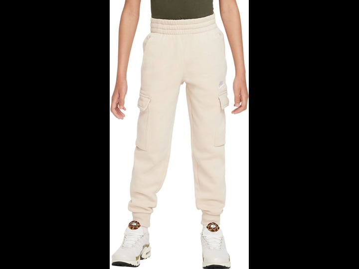 nike-sportswear-club-fleece-big-kids-cargo-pants-in-brown-size-xs-fd3012-127