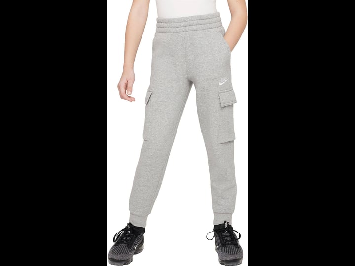 nike-sportswear-club-fleece-big-kids-cargo-pants-in-grey-1