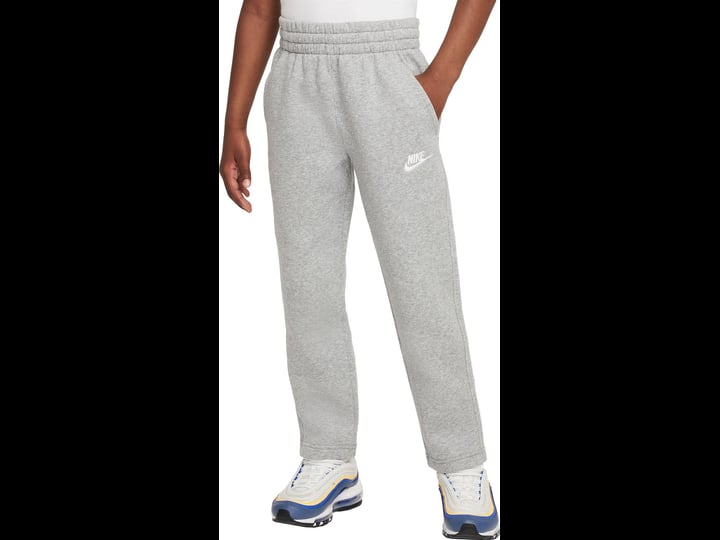 nike-sportswear-club-fleece-big-kids-open-hem-pants-in-grey-1