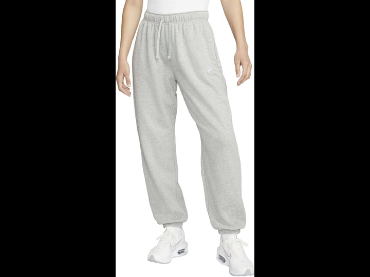 nike-sportswear-womens-club-fleece-mid-rise-oversized-sweatpants-small-dk-grey-heather-1