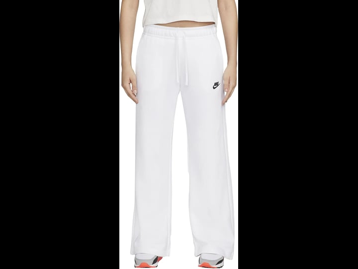 nike-sportswear-womens-club-fleece-mid-rise-wide-leg-sweatpants-xxl-white-1