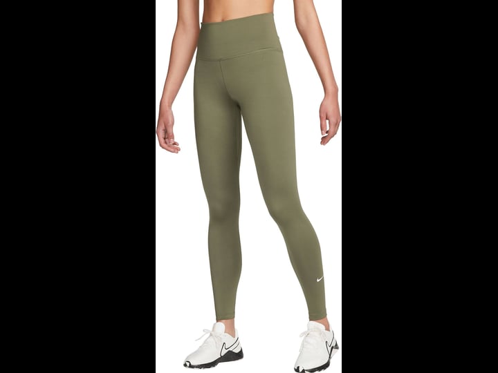 nike-womens-one-high-rise-leggings-large-medium-olive-1