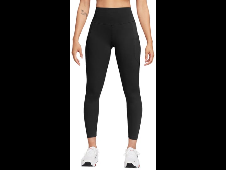 nike-womens-one-high-waisted-7-8-leggings-with-pockets-large-black-1