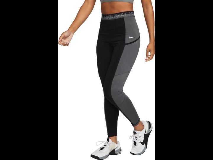 nike-womens-pro-high-waisted-7-8-training-leggings-small-black-1