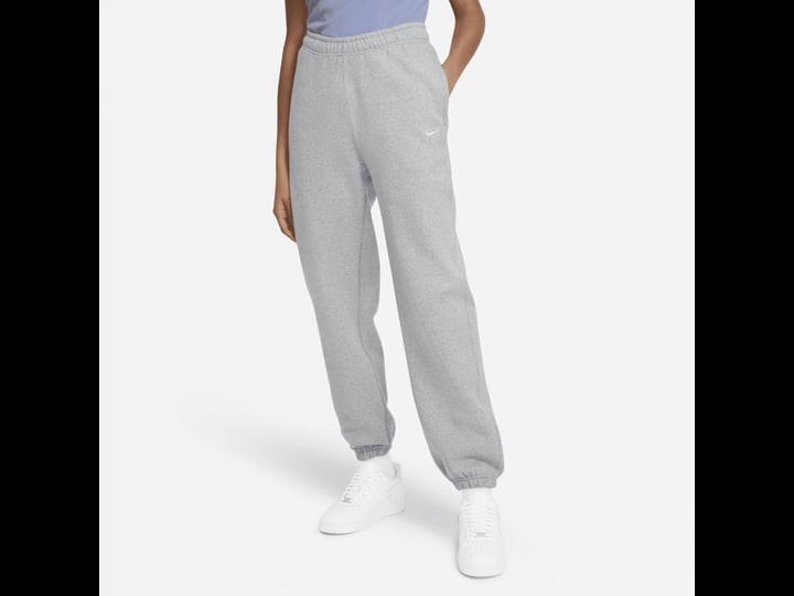 nike-womens-solo-swoosh-fleece-joggers-grey-1