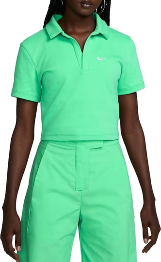 nike-womens-sportswear-essential-short-sleeve-polo-small-spring-green-1