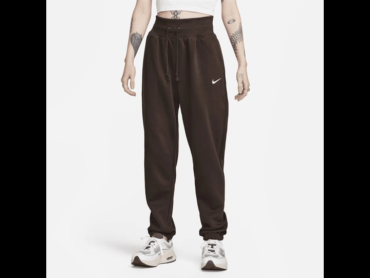 nike-womens-sportswear-phoenix-fleece-high-waisted-oversized-sweatpants-brown-1