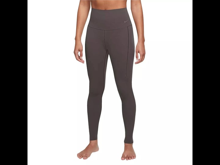 nike-womens-zenvy-gentle-support-high-waisted-7-8-leggings-in-brown-size-small-dq6015-238